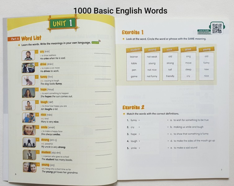 1000 Basic English Words